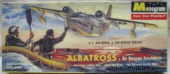 Monogram 1/72 Albatross SA-16B - Hu-16, P20-149 plastic model kit